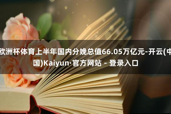 欧洲杯体育上半年国内分娩总值66.05万亿元-开云(中国)Kaiyun·官方网站 - 登录入口